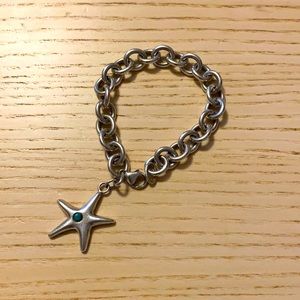 GORGEOUS Tiffany starfish bracelet Fast Shipping